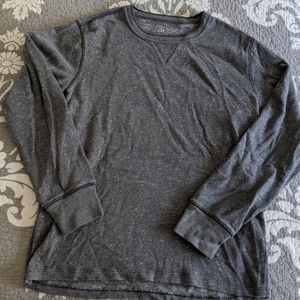 Heathered Gray Long-Sleeve